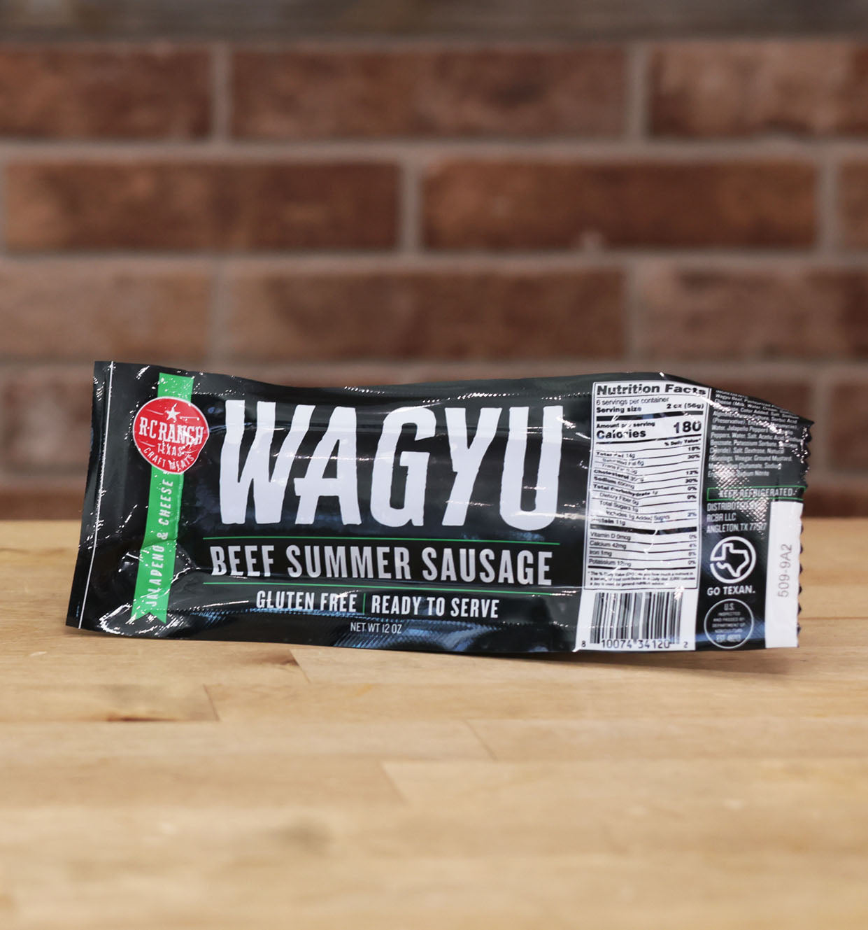 Wagyu Jalapeño Cheese Summer Sausage – RCRanch