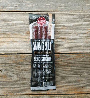 Wagyu Beef Sticks - Garlic Zero Sugar