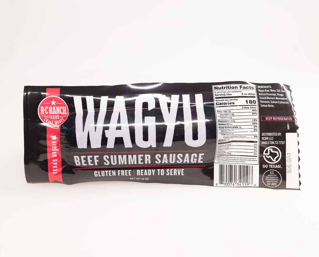 Wagyu Beef Summer Sausage