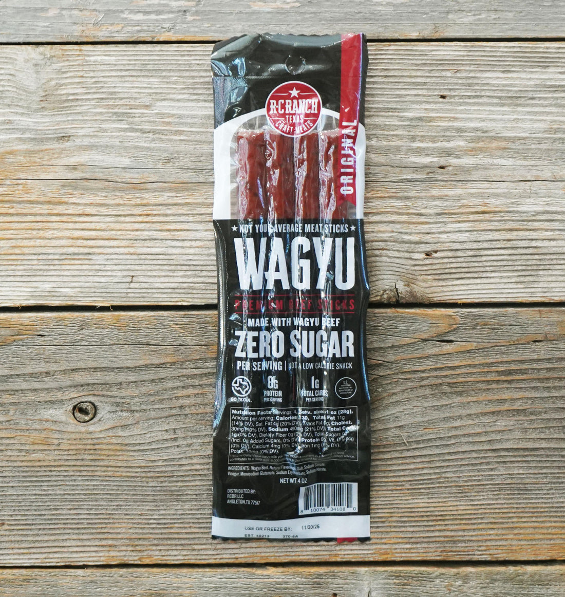 Wagyu Beef Sticks - Original Zero Sugar