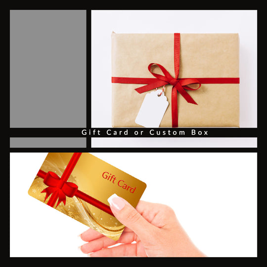 Custom Gift Box or Gift Card