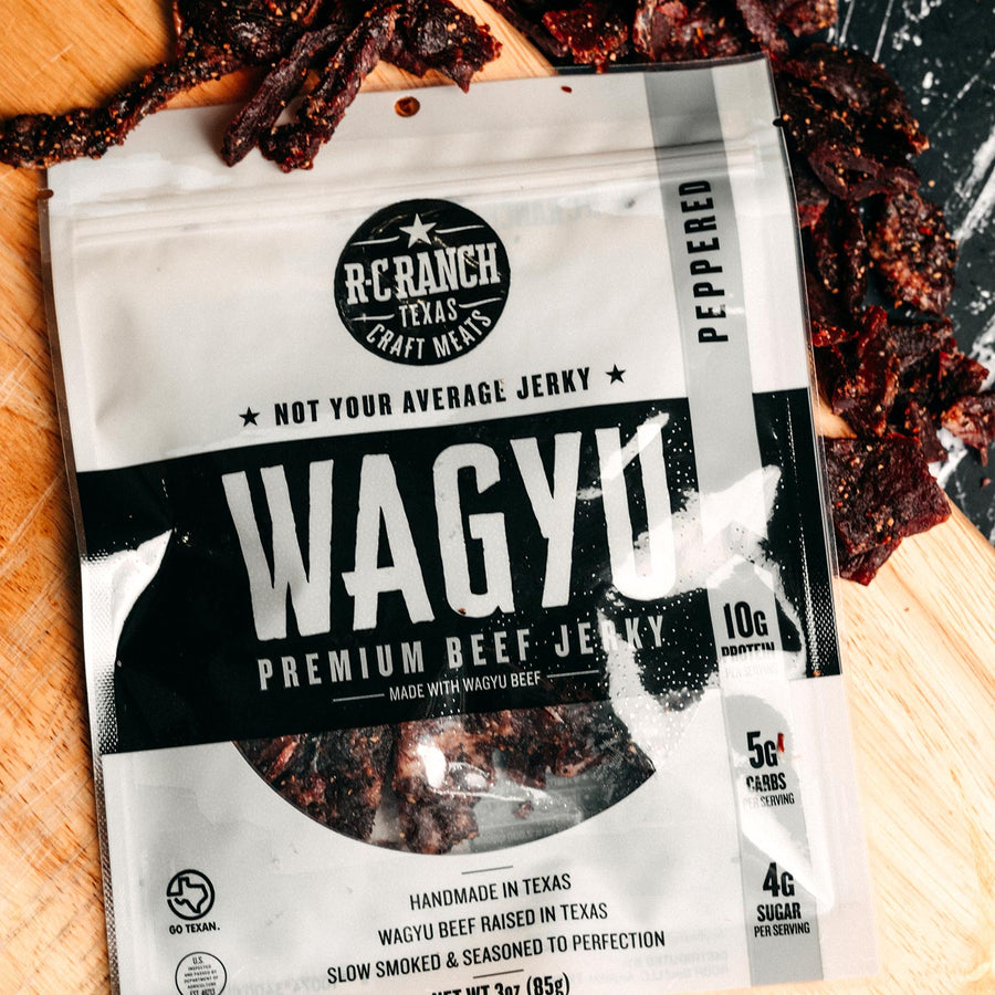 Wagyu Beef Jerky - Peppered