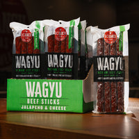 Wagyu Beef Sticks - Jalapeno & Cheese
