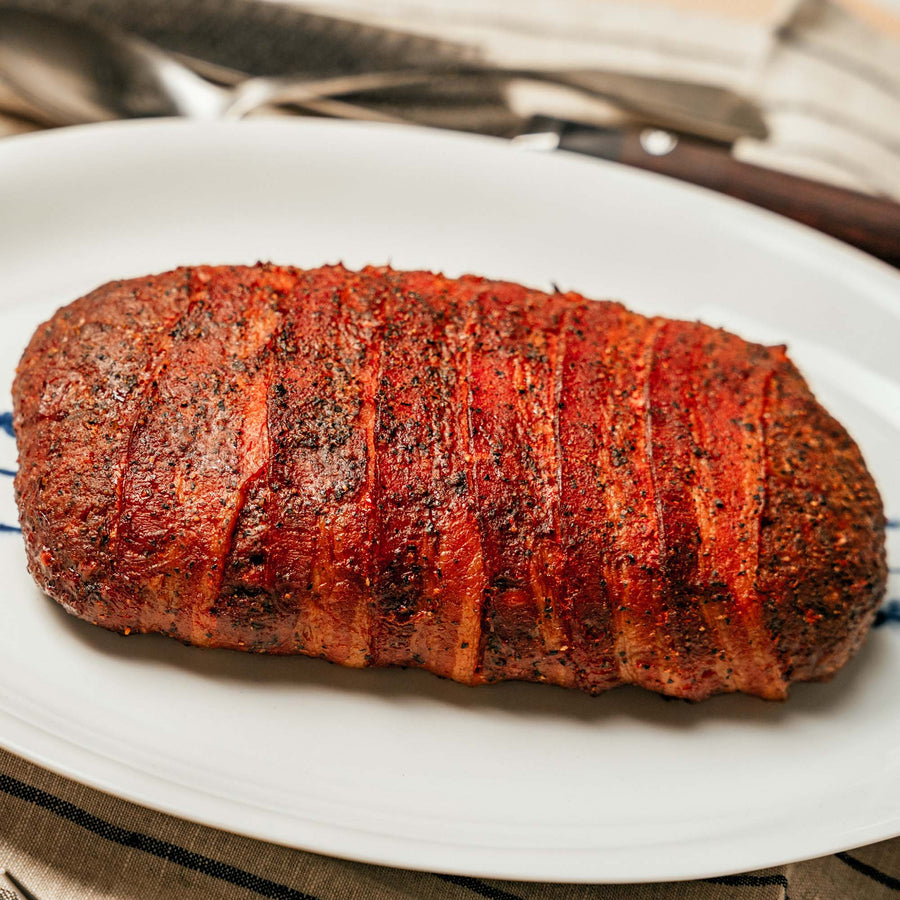 Wagyu Bacon Wrapped Meatloaf